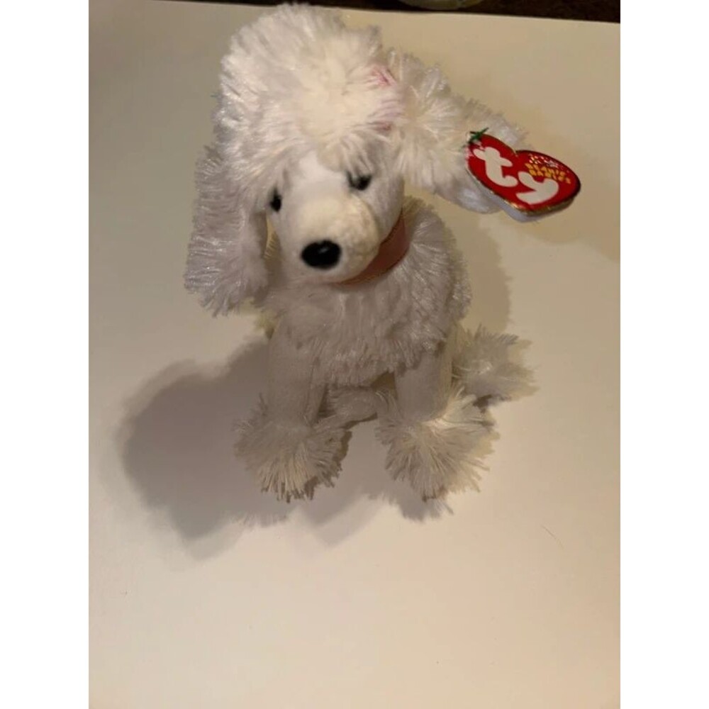 Poodle beanie baby